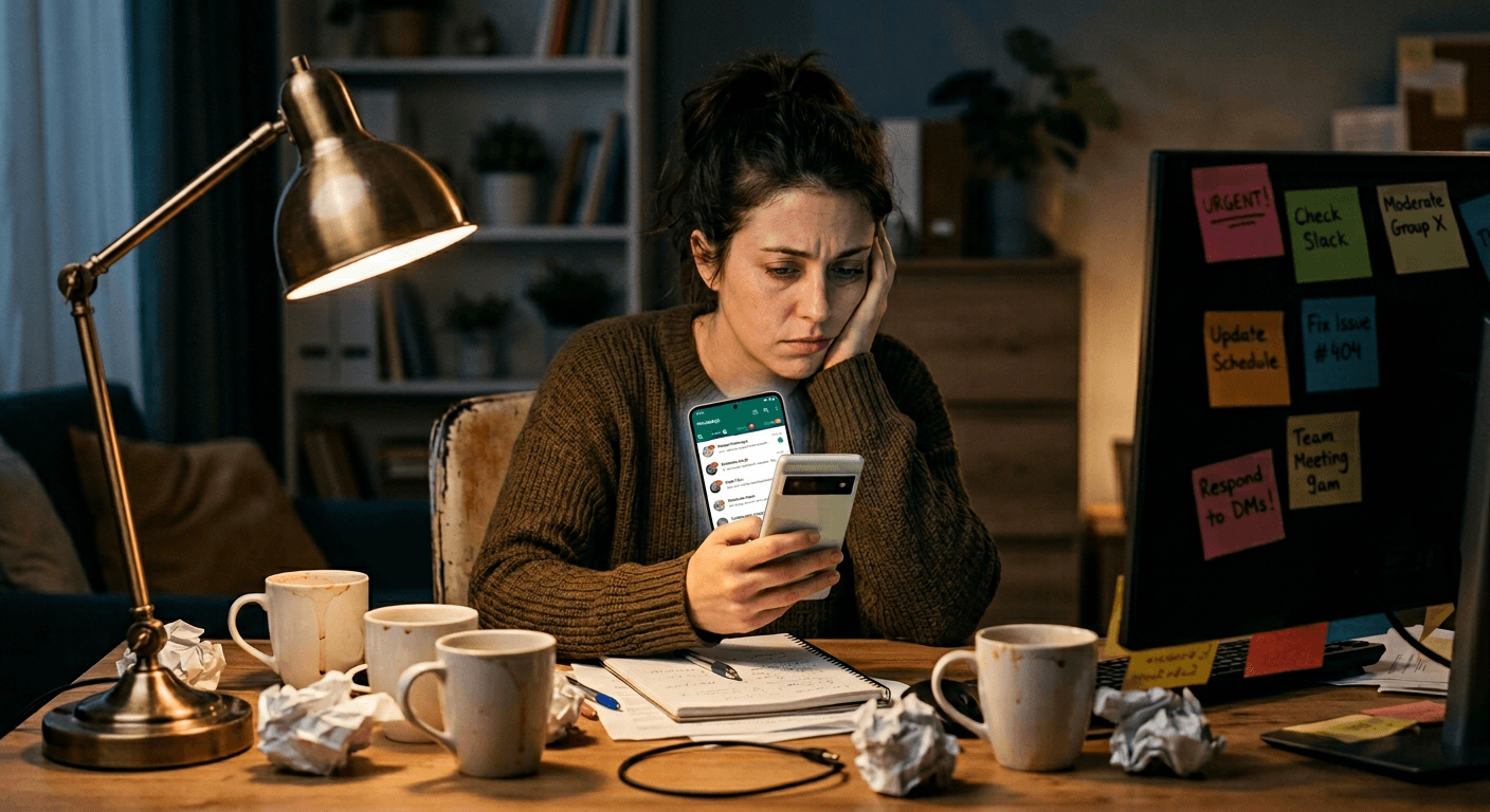 Cover Image for 5 Signs Your WhatsApp Group Has Outgrown Manual Moderation